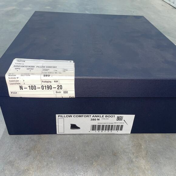 LOUIS VUITTON Nylon Monogram Pillow Comfort Ankle Boot 38 Brand new - Picture 12 of 13